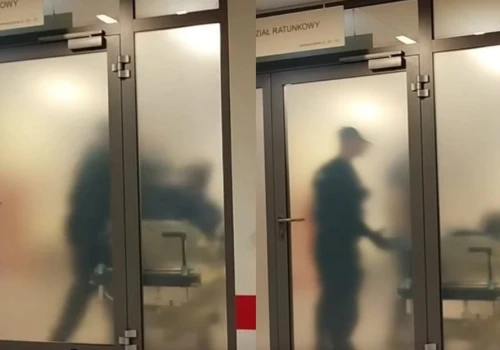 Wyzwiska i pobicie pacjenta przez ochronę w krakowskim szpitalu? Pacjenci nagrali wszystko, co działo się za drzwiami