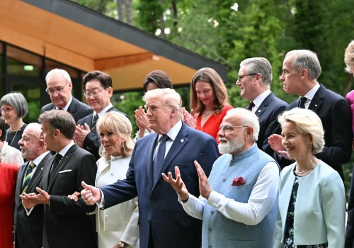 G7 w Évian, wspólny front wobec Rosji i niepewna przyszłość Ukrainy