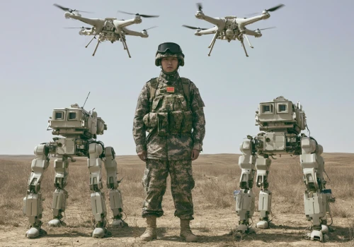 Zabójcza autonomia: chiński algorytm zmienia reguły walki rojów dronów
