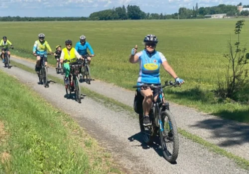 Kręcili po zdrowie i integrowali mieszkańców. Udany debiut rajdu po Ziemi Korfantowskiej
