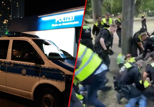 Berlin – niemiecka policja brutalnie zatrzymała Polaków