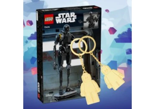 Odbierz breloki LEGO warte 69,90 zł w prezencie w wybranych sklepach. Wystarczy kupić klocki za min. 219 zł z okazji Dnia Ojca