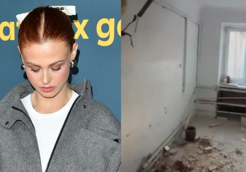 Doszczętnie zdemolowane mieszkanie gwiazdy 