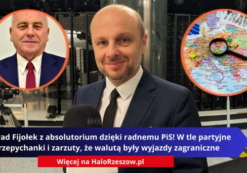 Konrad Fijołek z absolutorium dzięki radnemu PiS! W tle partyjne przepychanki i zarzuty, że walutą były wyjazdy zagraniczne