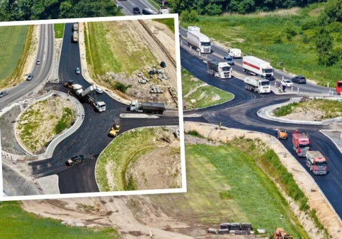 Tu trafiają setki ton asfaltu dziennie – zmiany na DK46 w Opolu