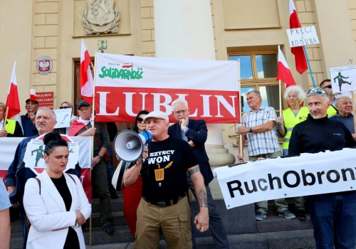 Protest w Lublinie po zdarzeniach w Berlinie. „Nie bądźmy obojętni”