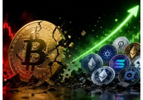Kapitał ucieka z altcoinów. Dane pokazują, gdzie inwestorzy przenoszą miliardy w 2026 roku