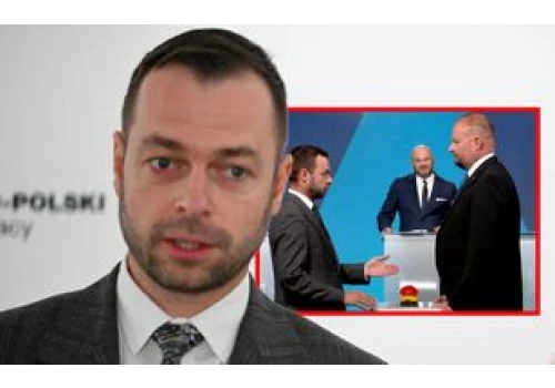 Spięcie wśród koalicjantów w programie na żywo. 