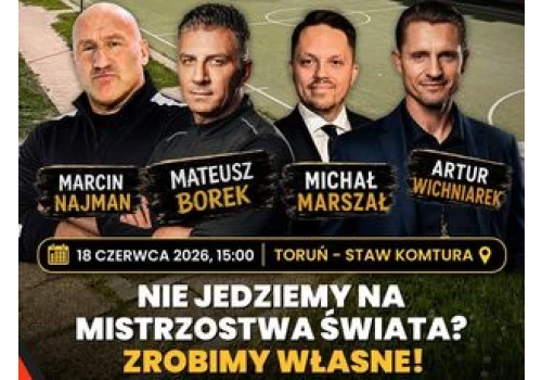 Przy Stawie Komtura będziemy mogli przeżywać swój mundial
