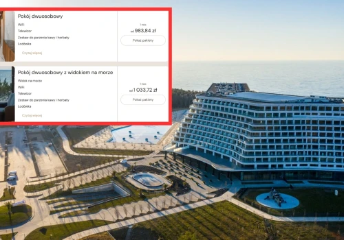 Nowa cena za noc w hotelu Gołębiewski. Sprawdziliśmy kalendarz