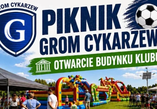 Wielkie święto w Cykarzewie. Piknik rodzinny połączony z otwarciem nowego budynku klubu