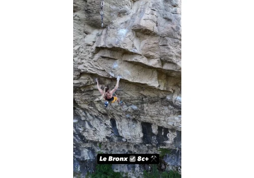 Manon Hily na historycznej „Le Bronx” 8c+