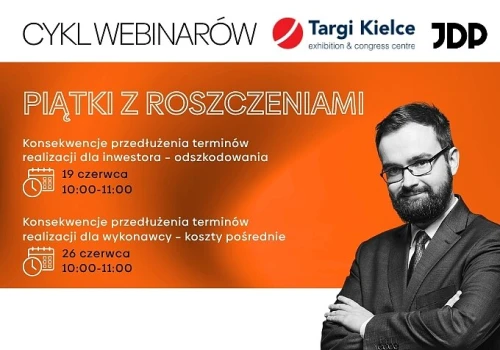 Odszkodowania i koszty pośrednie – zapraszamy na cyklu webinarów „Piątki z roszczeniami”