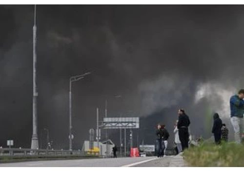 W Moskwie panika po uderzeniu dronów. 