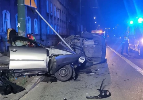 Tragiczny wypadek w Sosnowcu. Nie żyje dwóch młodych obywateli Ukrainy