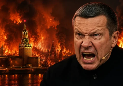 Wojna nadchodzi! Moskwa w ogniu a propagandysta Sołowjow szaleje