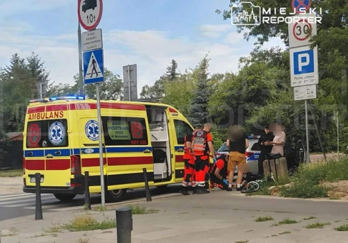 7-letnie dziecko jadące na rowerku potrącone przez auto na Mokotowie