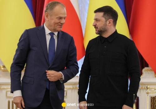 Donald Tusk miał spotkać się z Wołodymyrem Zełenskim. W tle spór o UPA