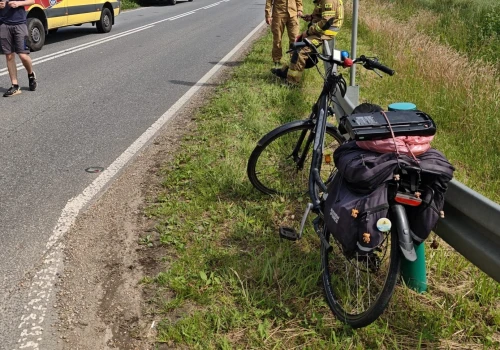 Gmina Zator: Rowerzysta zginął pod kołami dostawczaka