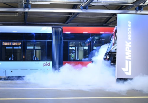 Czeski antykolizyjny supertramwaj premierowo na wrocławskich torach