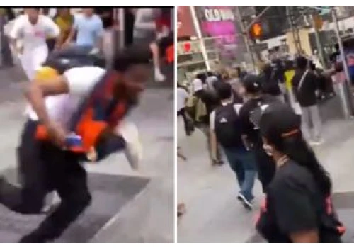 Strzelanina na Time Square. Wcześniej 26-latka ugodzono nożem