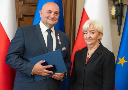Wyjątkowe wyróżnienie dla wicestarosty. Michał Tokarski doceniony przez ministra