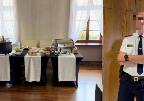 Bufecik VIP dla radnych i urzędników w Gliwicach. Straż Miejska pilnowała drzwi