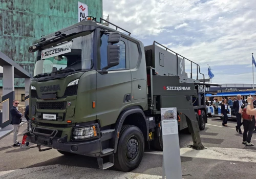 Polski pojazd ewakuacji technicznej dla armii Szwecji zadebiutował na Eurosatory 2026