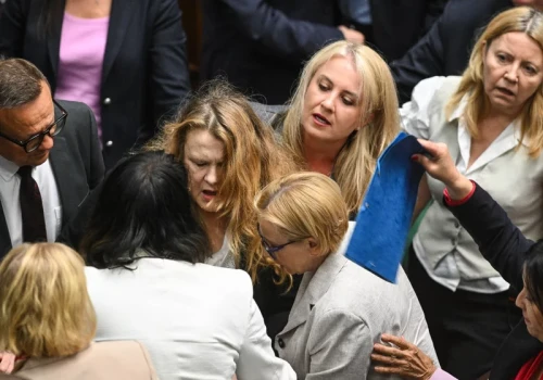Awantura o grafikę PiS w Sejmie. Katarzyna Piekarska: „To było obrzydliwe”