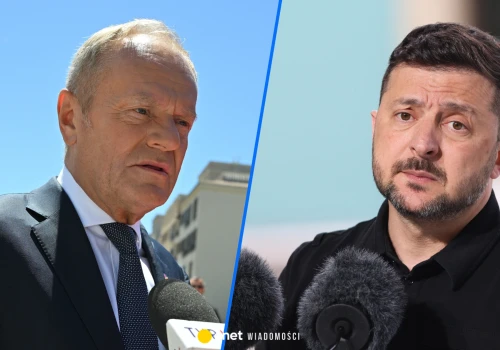 Donald Tusk i Wołodymyr Zełenski rozmawiali o sprawie UPA. 