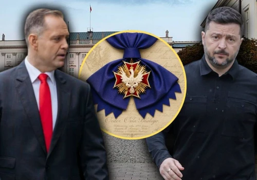 Odebranie Orderu Orła Białego Zełenskiemu. Prezydent zdecydował