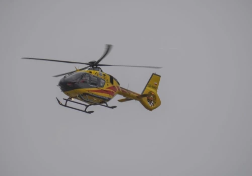 Groźny wypadek 16-letniego skoczka. Lądował śmigłowiec LPR