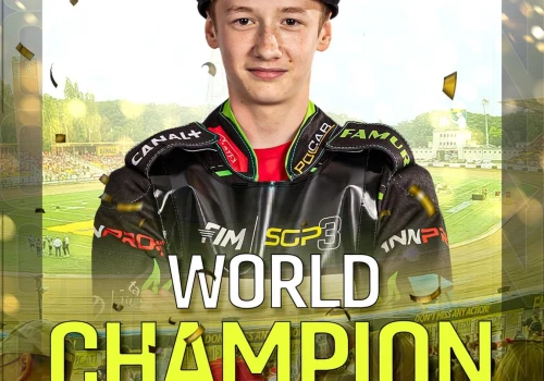Żużel: 14-letni Franciszek Szczyrba Mistrzem Świata SGP3!