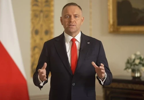 Karol Nawrocki odebrał Wołodymyrowi Zełenskiemu Order Orła Białego