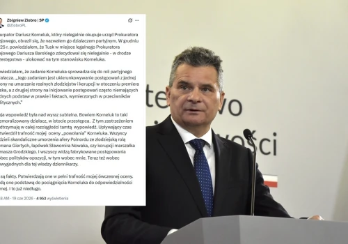 Żurkowcy ścigają Ziobrę, bo... 