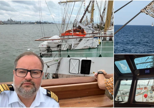 Dar Młodzieży w Norfolk. Ambasador Bogdan Klich i polscy żeglarze na obchodach jubileuszu USA