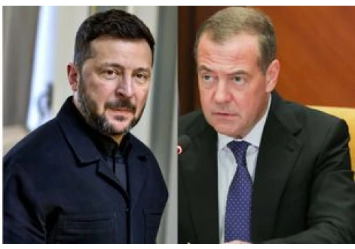 Moskwa reaguje na odebranie Orderu Zełenskiemu. 