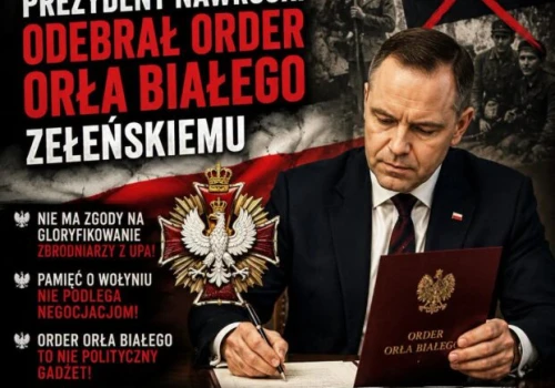 Decyzja Prezydenta Nawrockiego o odebraniu OOB Wołodymyrowi Zełenskiemu