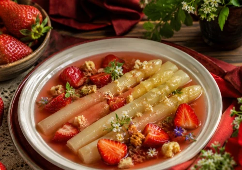 Elegancki przysmak z białych szparagów. Efekt jak z drogiej restauracji