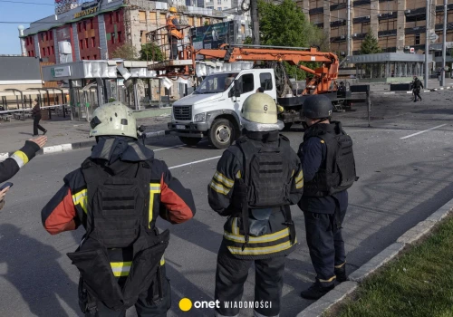 Jedna osoba nie żyje po ataku Rosji na Charków. Pod gruzami może być dziecko