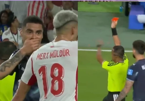 Czerwona kartka za zasłanianie ust. Pierwsza taka decyzja w historii mistrzostw świata FIFA