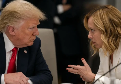 Trump upokorzył Meloni. Włochy odpowiadają mocnym gestem