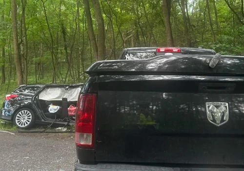Poważny wypadek pod Zieloną Górą. Trzy osoby są operowane, ofiara walczy o życie, sprawca kompletnie pijany