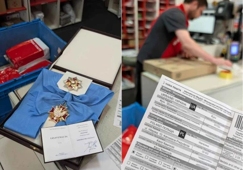 Order odesłany kurierem. Gorzkie słowa Zełeńskiego po decyzji Nawrockiego
