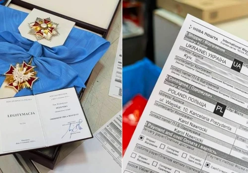 Zełenski: Dziś odesłałem Order Orła Białego prezydentowi Polski