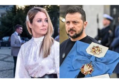 Zwróciła się do Zełenskiego. Tak zareagowała na odesłanie orderu.