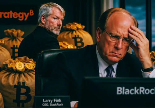 Michael Saylor odjeżdża BlackRock. Dystans stale rośnie