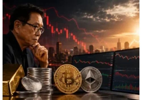Kiyosaki ostrzega: tani Bitcoin i złoto to jeszcze nie powód do zakupów. Czeka na jeden sygnał