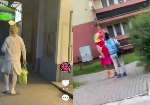 Jakub Dąbek rozwiązuje zagadkę z Osiedla Stałego. Kapelusz, spódnica i ułański krok.