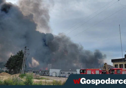 Gigantyczny pożar. Setki strażaków w akcji